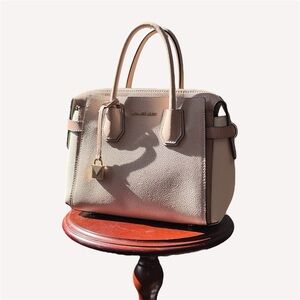 Michael Kors pink Mercer bag